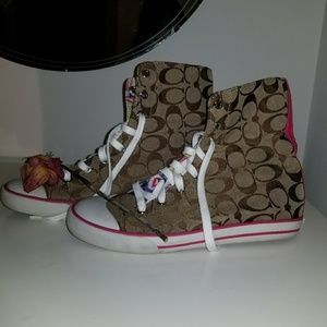 Coach High Top shoes Size 8.5